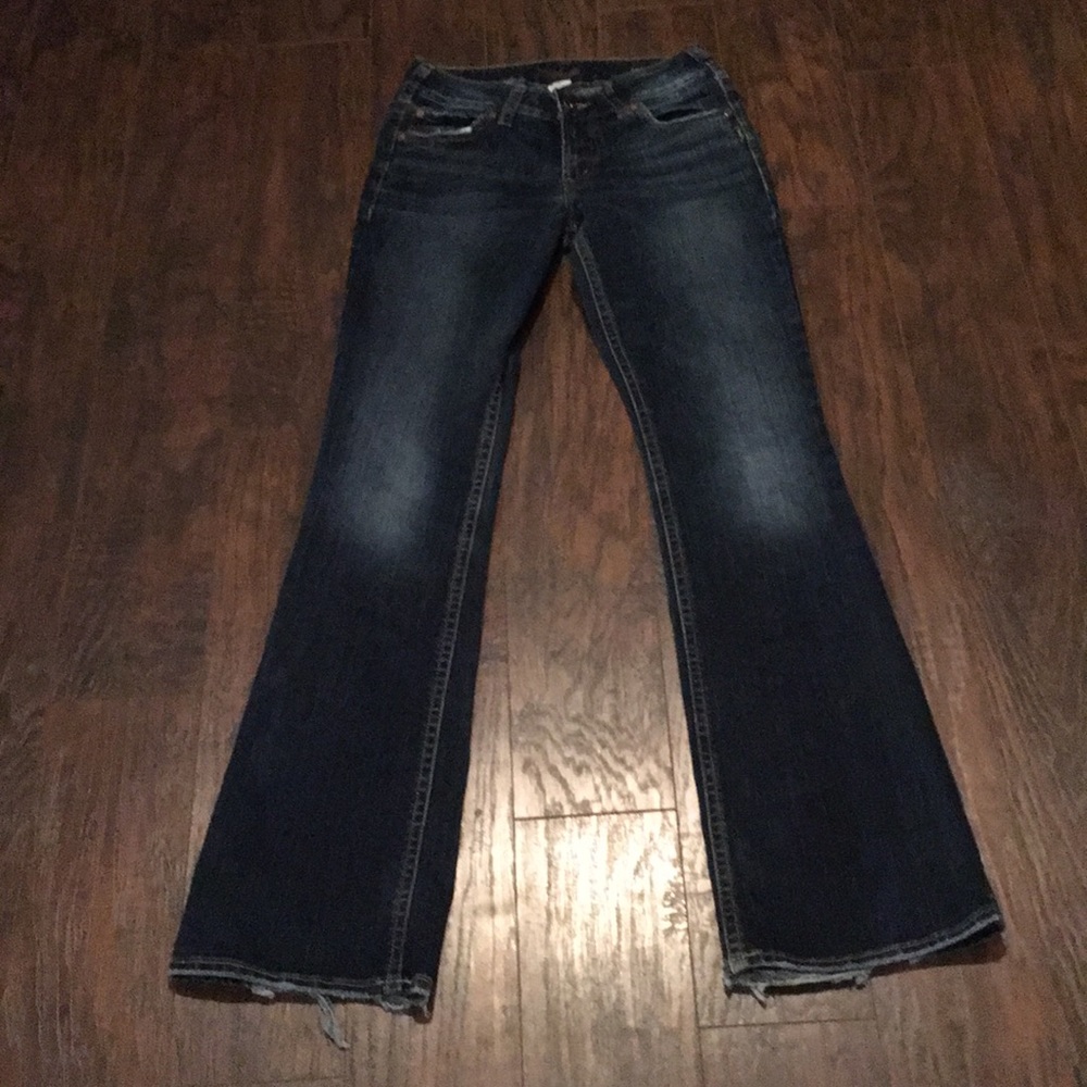 Silver Bootcut Jeans